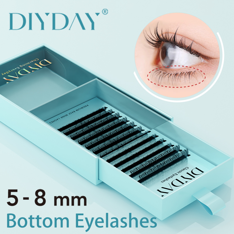Eyelash Extension Natural Classic - DIYDAY 下まつげエクステンション B/C 5 ミリメートル 6