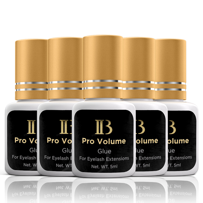Eyelash Extension Korea - Ib pro-つけまつげ用接着剤,プロの韓国用品,フレックス,ibeautyマスター,5ml, 0.5秒,10本