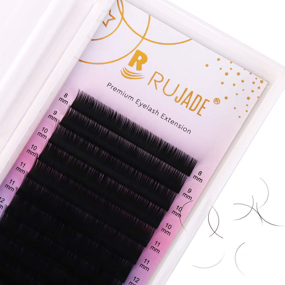 RUJADE B C CC Dカール カシミヤまつげエクステ - Eyelash Extension C Curl のレビューと価格