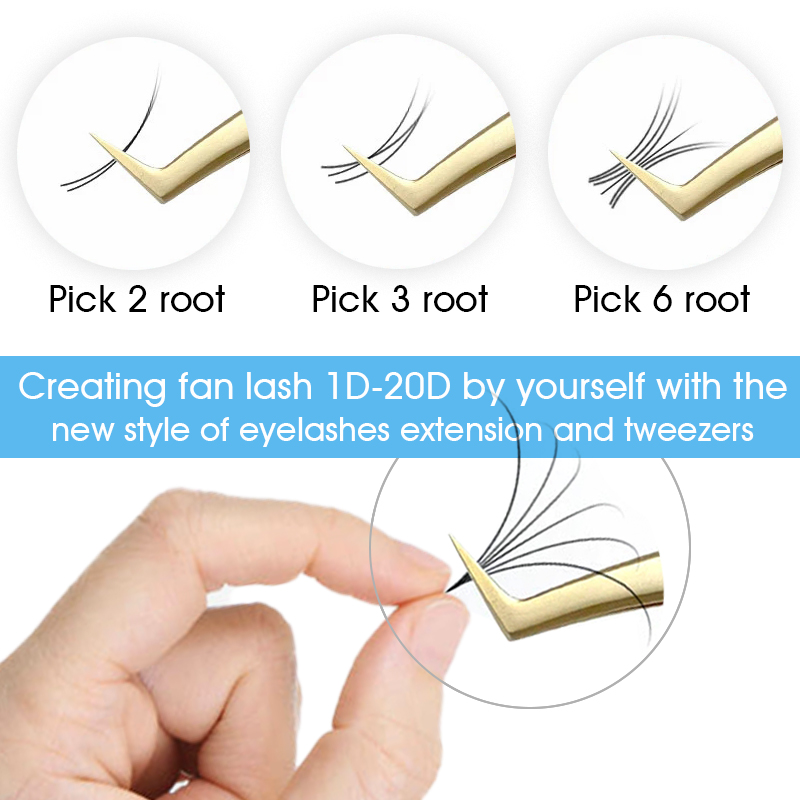 男性のための古典的な不規則なまつ毛の延長,自然な効果のフェザ - Eyelash Extension Natural Classic のレビューと価格