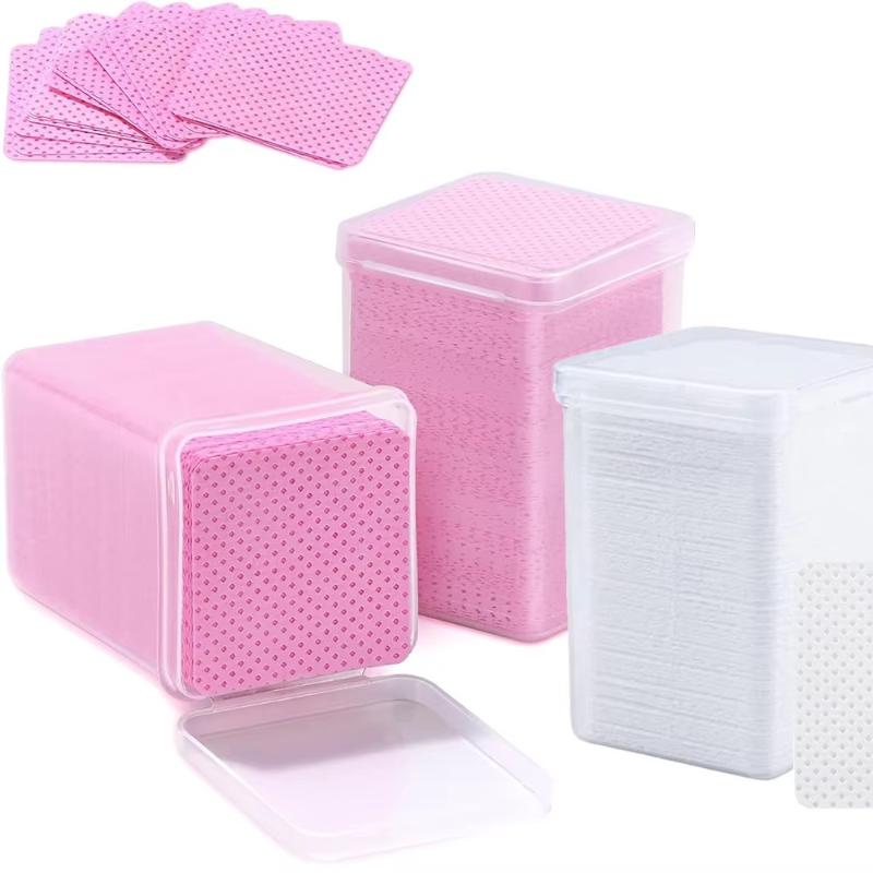 200枚入り 糸くずの出ないネイルワイプ まつげエクステグル - Eyelash Extension Glue Remover のレビューと価格