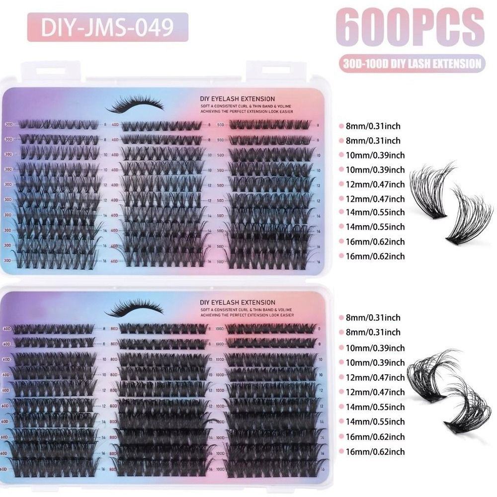 新しいボンド＆シールつけまつげ、ウィスピー風ナチュラルルック - Eyelash Extension Wispy Look のレビューと価格