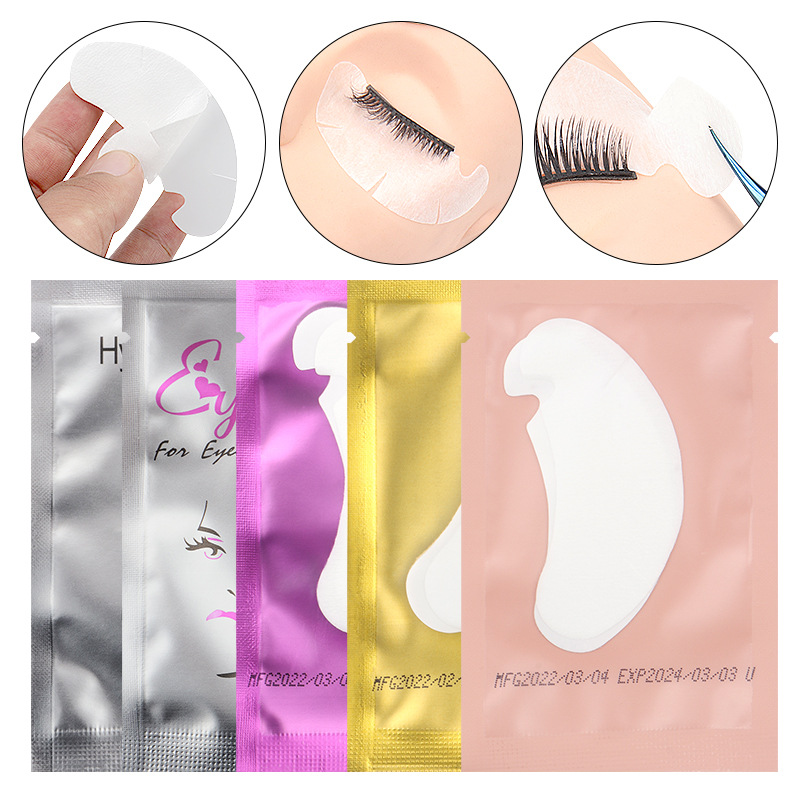 まつげエクステパッド,アイメイク用品,50ペア - Eyelash Extension Guide のレビューと価格
