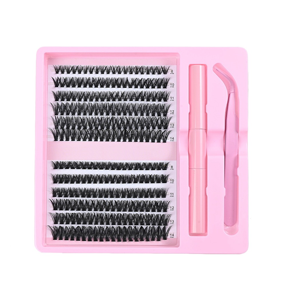 12列のナチュラルルックつけまつげ、ボンド＆シールタイプ、ウ - Faux Mink Lash のレビューと価格