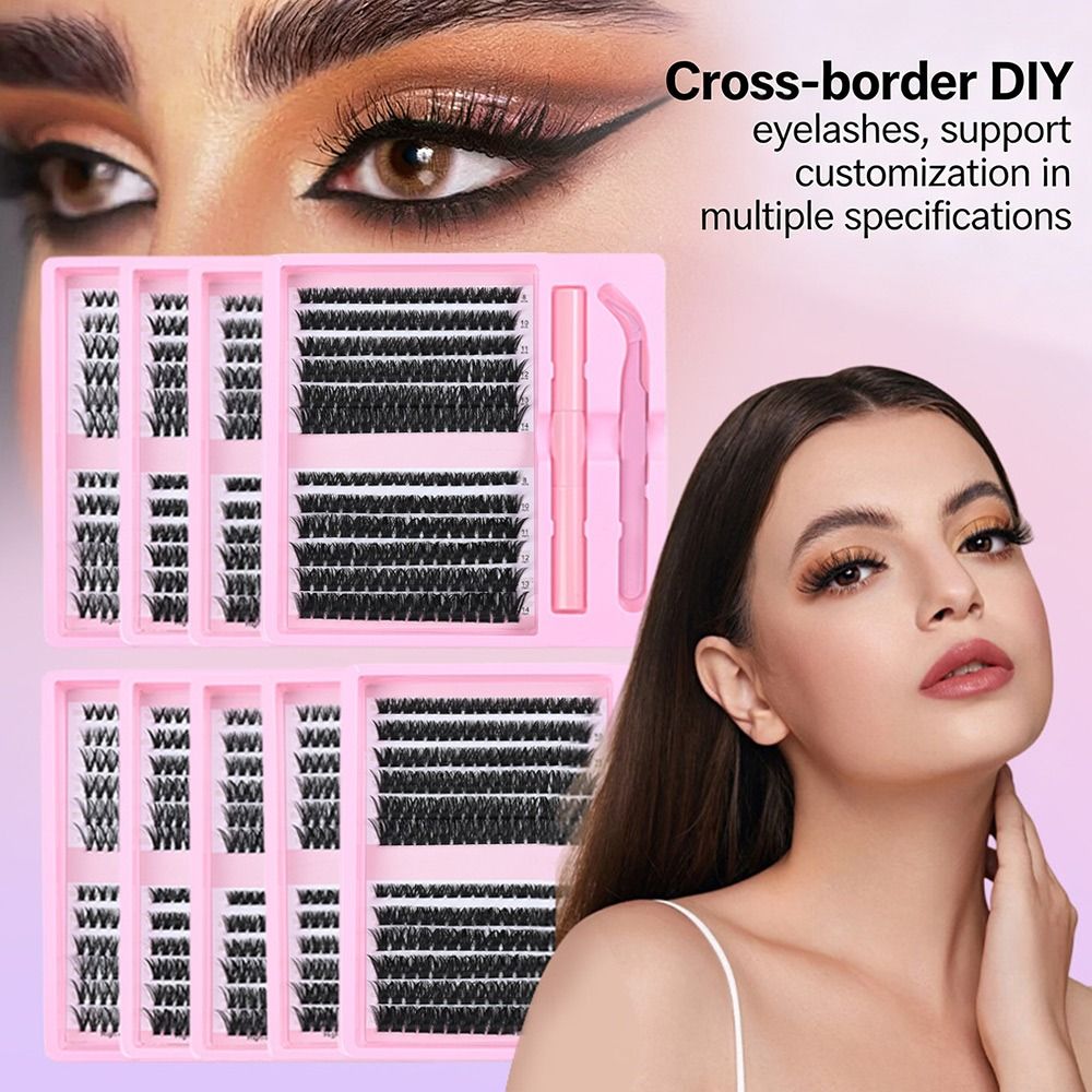 12列のナチュラルルックつけまつげ、ボンド＆シールタイプ、ウ - Faux Mink Lash のレビューと価格