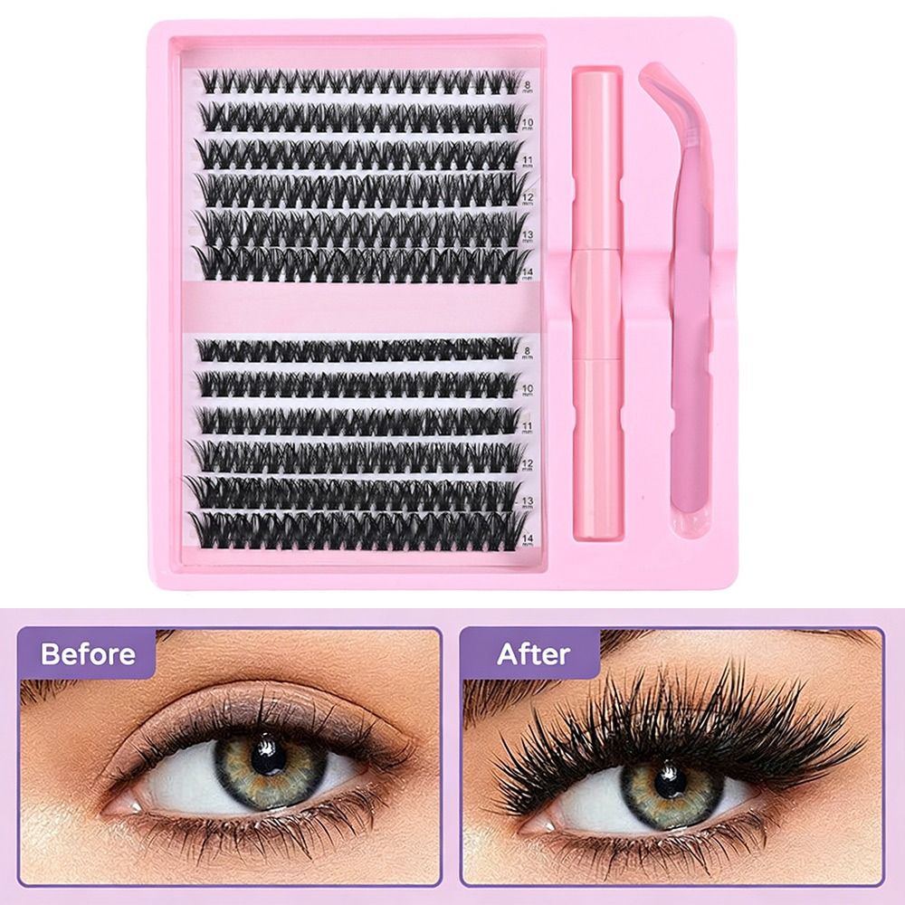 12列のナチュラルルックつけまつげ、ボンド＆シールタイプ、ウ - Faux Mink Lash のレビューと価格
