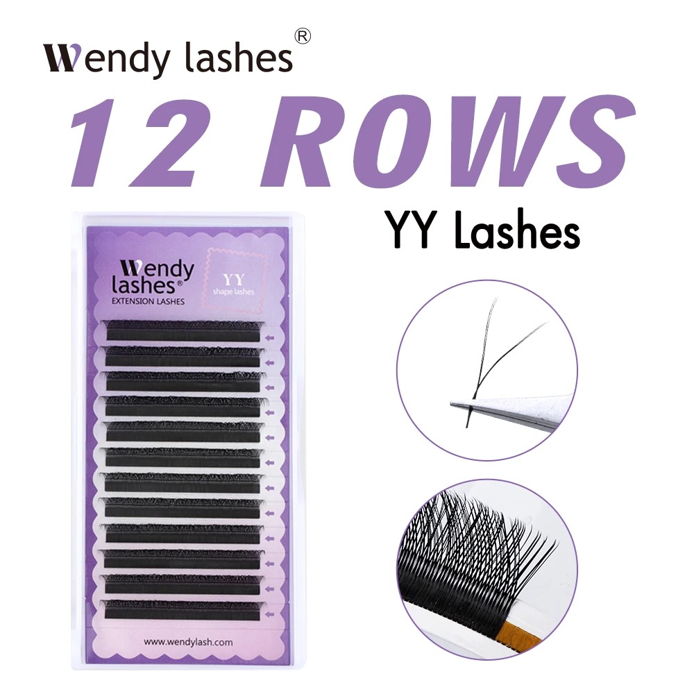 WENDY 2D YYシェイプ C/Dカール まつげエクステ - Eyelash Extension C Curl のレビューと価格