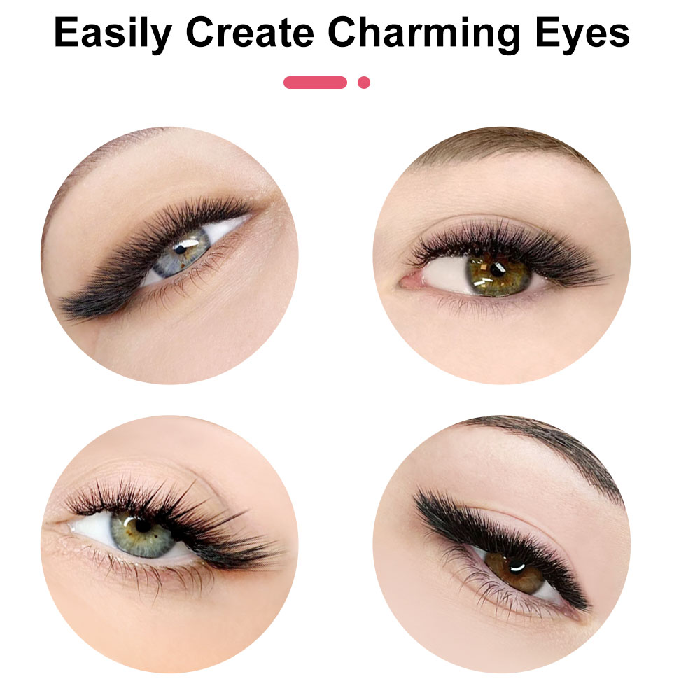 60 個 30D C/D/L カールクラスターまつげエクステ - Eyelash Extension C Curl のレビューと価格