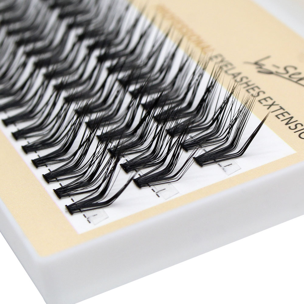 60 個 30D C/D/L カールクラスターまつげエクステ - Eyelash Extension C Curl のレビューと価格
