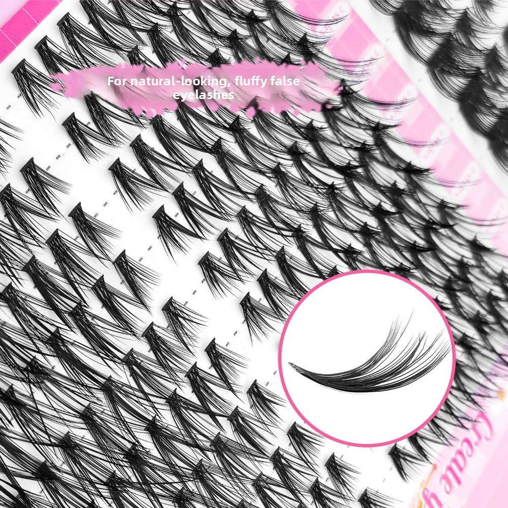 ホットナチュラルルックつけまつげブラック C カール 3D  - Eyelash Extension C Curl のレビューと価格