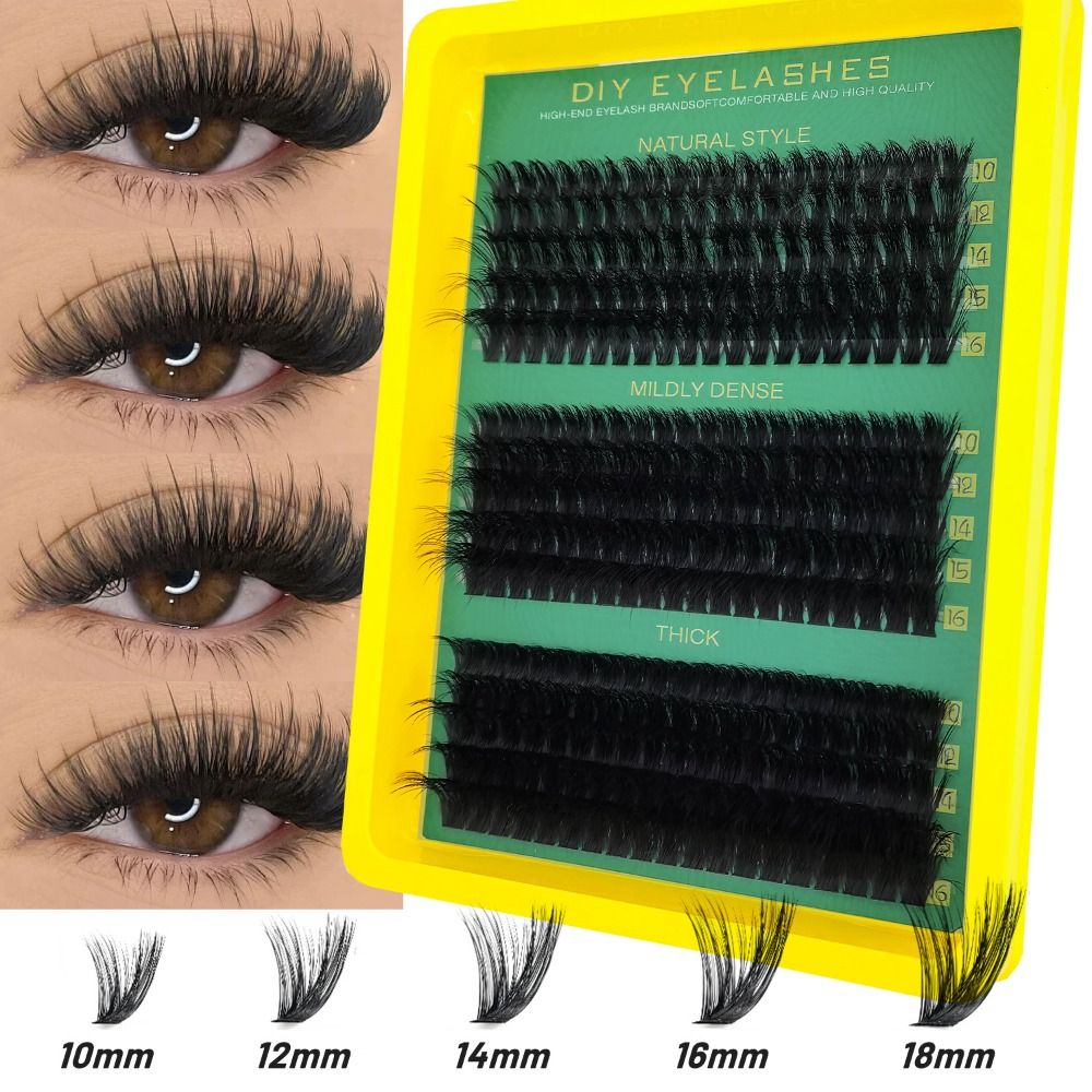 ナチュラルルックつけまつげ ボンド＆シール ウィスピー風 D - Eyelash Extension Wispy Look のレビューと価格