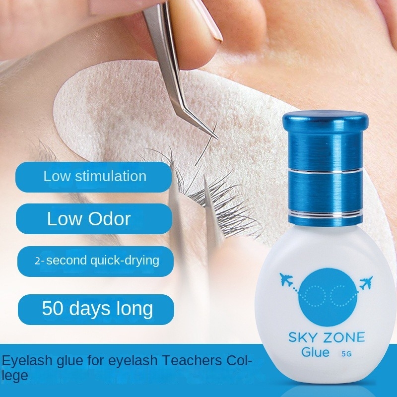 韓国-スカイゾーンエクステンション,速乾性接着剤,5g,低エ - Eyelash Extension Korea のレビューと価格