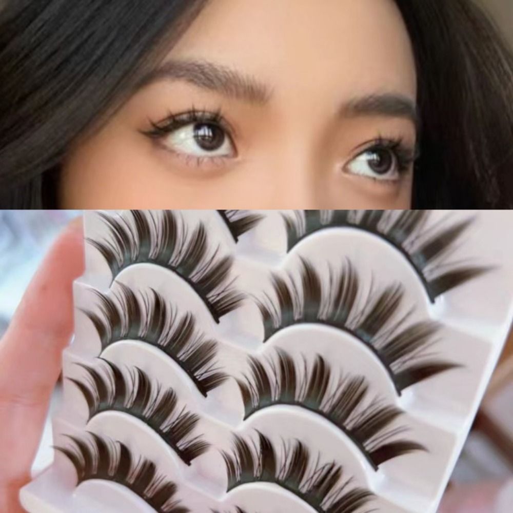 ナチュラルなウェットルックのマンガまつげ、キャットアイメイク - Eyelash Extension Wet Look のレビューと価格