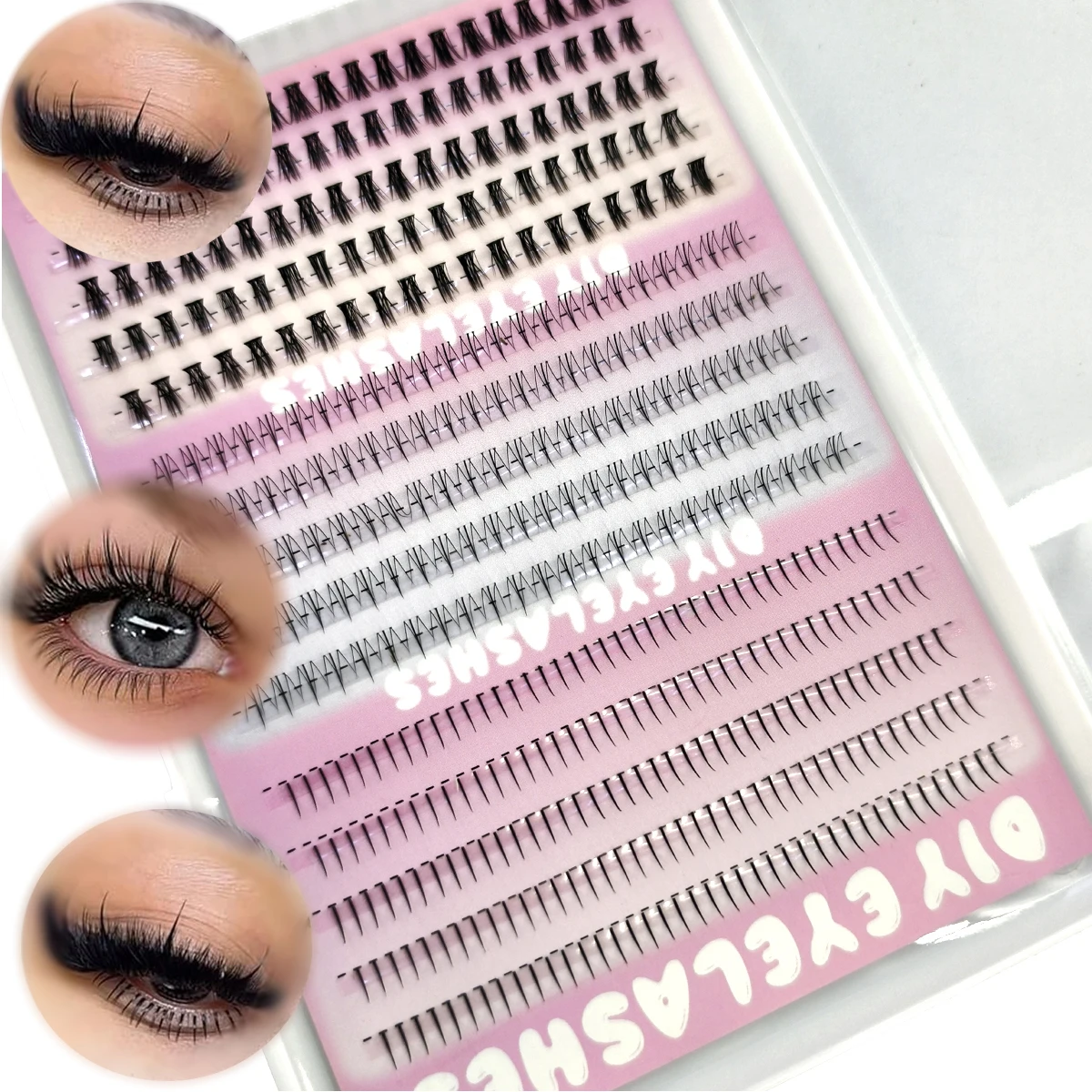 AMSDCN 3styleBottom 15列 まつげエクス - Eyelash Extension Wispy Look のレビューと価格