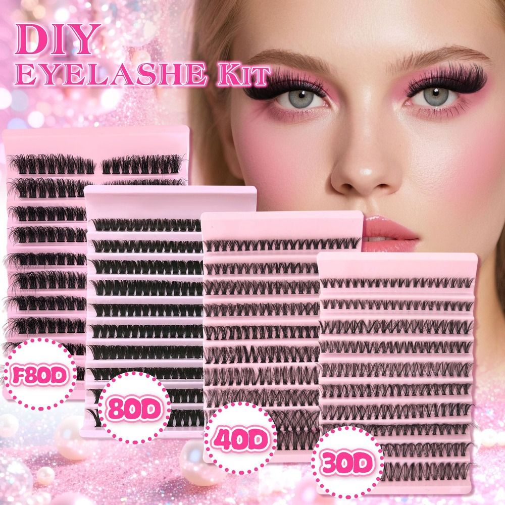 ナチュラルルックつけまつげ ウィスピー風 ボンド＆シール D - Eyelash Extension Wispy Look のレビューと価格