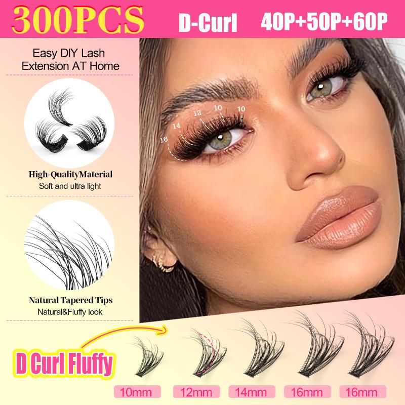 クラスターラッシュキット 個別ラッシュ ボリュームミックスト - Faux Mink Lash のレビューと価格