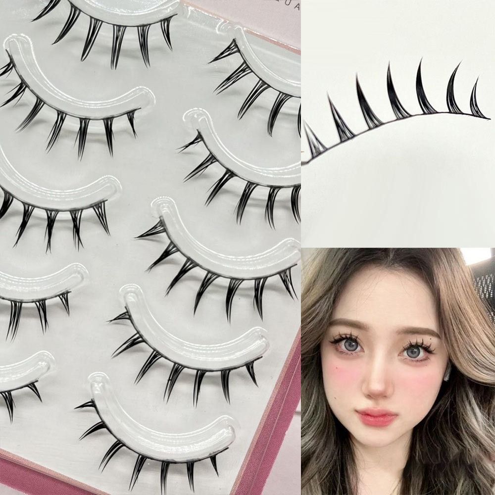 5ペアパック 日本製 コスプレ用つけまつげ ドラマチックな厚 - Faux Mink Lash のレビューと価格