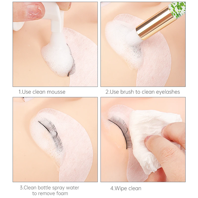 まつげシャンプーブラシまつげエクステンションピールオフ黒ずみ - Eyelash Extension Guide のレビューと価格