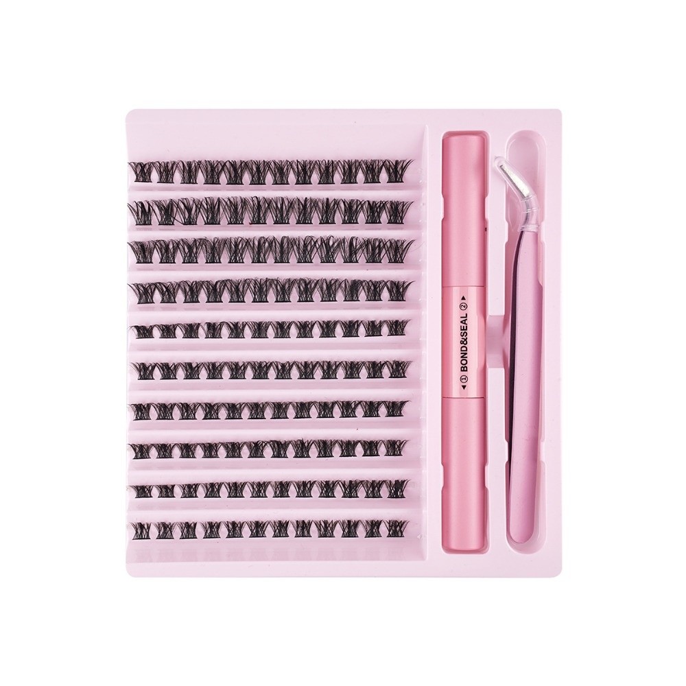 高品質ボンド＆シールつけまつげ ナチュラルルック クラスター - Eyelash Extension Wispy Look のレビューと価格