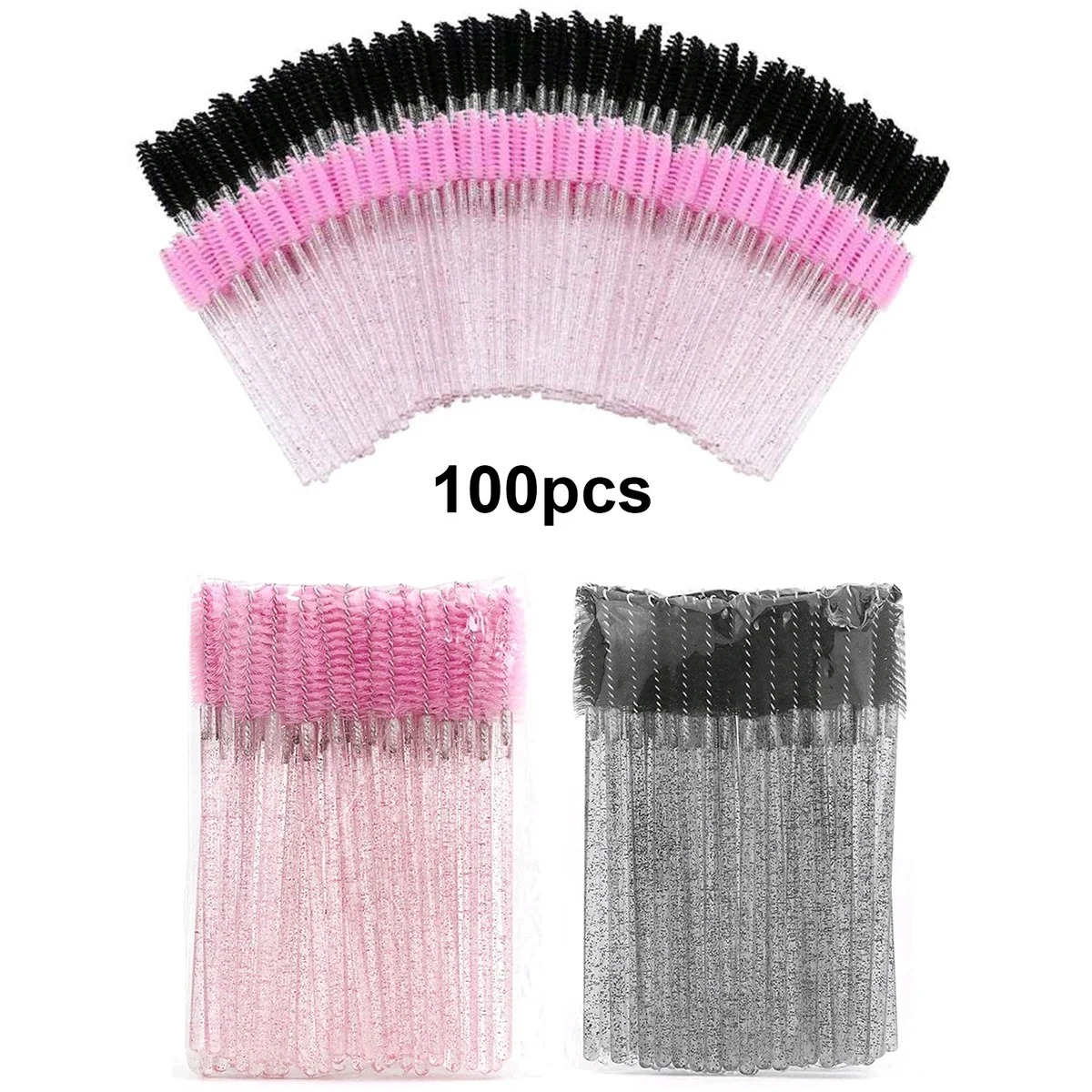 卸売 100 個マスカラ Spoolies 使い捨てまつげ  - Eyelash Extension Guide のレビューと価格